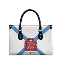 Rio de Janeiro Brazil Leather Bag Flag Style - Wonder Print Shop