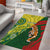 Custom Bangladesh And Australia Cricket Area Rug Kangaroo Tiger Together - Wonder Print Shop