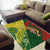 Custom Bangladesh And Australia Cricket Area Rug Kangaroo Tiger Together - Wonder Print Shop