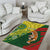 Custom Bangladesh And Australia Cricket Area Rug Kangaroo Tiger Together - Wonder Print Shop