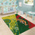 Custom Bangladesh And Australia Cricket Area Rug Kangaroo Tiger Together - Wonder Print Shop