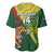 Custom Bangladesh And Australia Cricket Baseball Jersey Kangaroo Tiger Together - Wonder Print Shop