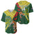 Custom Bangladesh And Australia Cricket Baseball Jersey Kangaroo Tiger Together - Wonder Print Shop