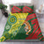 Custom Bangladesh And Australia Cricket Bedding Set Kangaroo Tiger Together - Wonder Print Shop