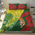 Custom Bangladesh And Australia Cricket Bedding Set Kangaroo Tiger Together - Wonder Print Shop