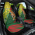 Custom Bangladesh And Australia Cricket Car Seat Cover Kangaroo Tiger Together - Wonder Print Shop