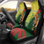 Custom Bangladesh And Australia Cricket Car Seat Cover Kangaroo Tiger Together - Wonder Print Shop