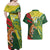 Custom Bangladesh And Australia Cricket Couples Matching Off Shoulder Maxi Dress and Hawaiian Shirt Kangaroo Tiger Together - Wonder Print Shop