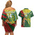 Custom Bangladesh And Australia Cricket Couples Matching Off Shoulder Short Dress and Hawaiian Shirt Kangaroo Tiger Together - Wonder Print Shop