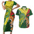 Custom Bangladesh And Australia Cricket Couples Matching Short Sleeve Bodycon Dress and Hawaiian Shirt Kangaroo Tiger Together - Wonder Print Shop