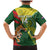 Custom Bangladesh And Australia Cricket Family Matching Mermaid Dress and Hawaiian Shirt Kangaroo Tiger Together - Wonder Print Shop