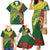 Custom Bangladesh And Australia Cricket Family Matching Mermaid Dress and Hawaiian Shirt Kangaroo Tiger Together - Wonder Print Shop