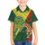 Custom Bangladesh And Australia Cricket Family Matching Puletasi and Hawaiian Shirt Kangaroo Tiger Together - Wonder Print Shop