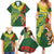 Custom Bangladesh And Australia Cricket Family Matching Summer Maxi Dress and Hawaiian Shirt Kangaroo Tiger Together - Wonder Print Shop