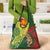 Custom Bangladesh And Australia Cricket Grocery Bag Kangaroo Tiger Together