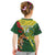 Custom Bangladesh And Australia Cricket Kid T Shirt Kangaroo Tiger Together - Wonder Print Shop