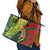 Custom Bangladesh And Australia Cricket Leather Tote Bag Kangaroo Tiger Together - Wonder Print Shop