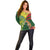 Custom Bangladesh And Australia Cricket Off Shoulder Sweater Kangaroo Tiger Together - Wonder Print Shop