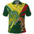 Custom Bangladesh And Australia Cricket Polo Shirt Kangaroo Tiger Together - Wonder Print Shop