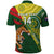 Custom Bangladesh And Australia Cricket Polo Shirt Kangaroo Tiger Together - Wonder Print Shop