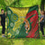 Custom Bangladesh And Australia Cricket Quilt Kangaroo Tiger Together