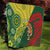 Custom Bangladesh And Australia Cricket Quilt Kangaroo Tiger Together