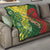 Custom Bangladesh And Australia Cricket Quilt Kangaroo Tiger Together