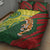 Custom Bangladesh And Australia Cricket Quilt Bed Set Kangaroo Tiger Together