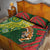 Custom Bangladesh And Australia Cricket Quilt Bed Set Kangaroo Tiger Together