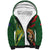 Custom Bangladesh And Australia Cricket Sherpa Hoodie Kangaroo Tiger Together