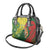 Custom Bangladesh And Australia Cricket Shoulder Handbag Kangaroo Tiger Together