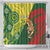 Custom Bangladesh And Australia Cricket Shower Curtain Kangaroo Tiger Together