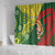 Custom Bangladesh And Australia Cricket Shower Curtain Kangaroo Tiger Together