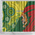 Custom Bangladesh And Australia Cricket Shower Curtain Kangaroo Tiger Together