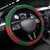 Bangladesh And Australia Cricket Steering Wheel Cover Kangaroo Tiger Together