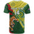 Custom Bangladesh And Australia Cricket T Shirt Kangaroo Tiger Together