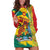 Grenada Hoodie Dress Gwenad Nutmeg Island of Spice - Wonder Print Shop