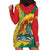 Grenada Hoodie Dress Gwenad Nutmeg Island of Spice - Wonder Print Shop