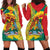 Grenada Hoodie Dress Gwenad Nutmeg Island of Spice - Wonder Print Shop