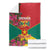 Grenada 1974 Blanket Gwenad Map With Bougainvillea - Flag Color