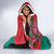 Grenada 1974 Hooded Blanket Gwenad Map With Bougainvillea - Flag Color