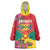 Grenada 1974 Wearable Blanket Hoodie Gwenad Map With Bougainvillea - Flag Color - Wonder Print Shop