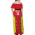 Custom Grenada Cricket Off Shoulder Maxi Dress 2025 Sporty Style - Wonder Print Shop