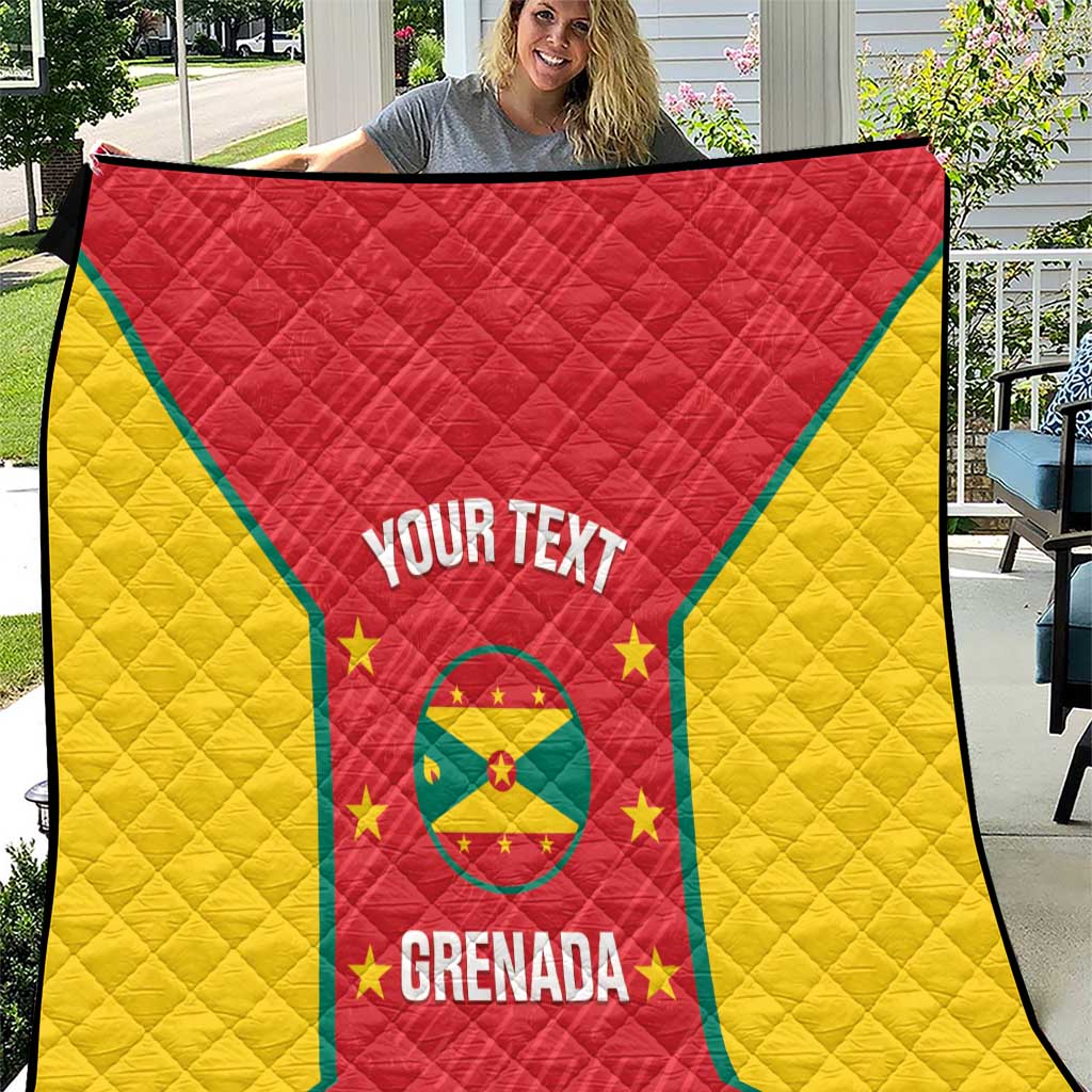 Custom Grenada Cricket Quilt 2025 Sporty Style - Wonder Print Shop