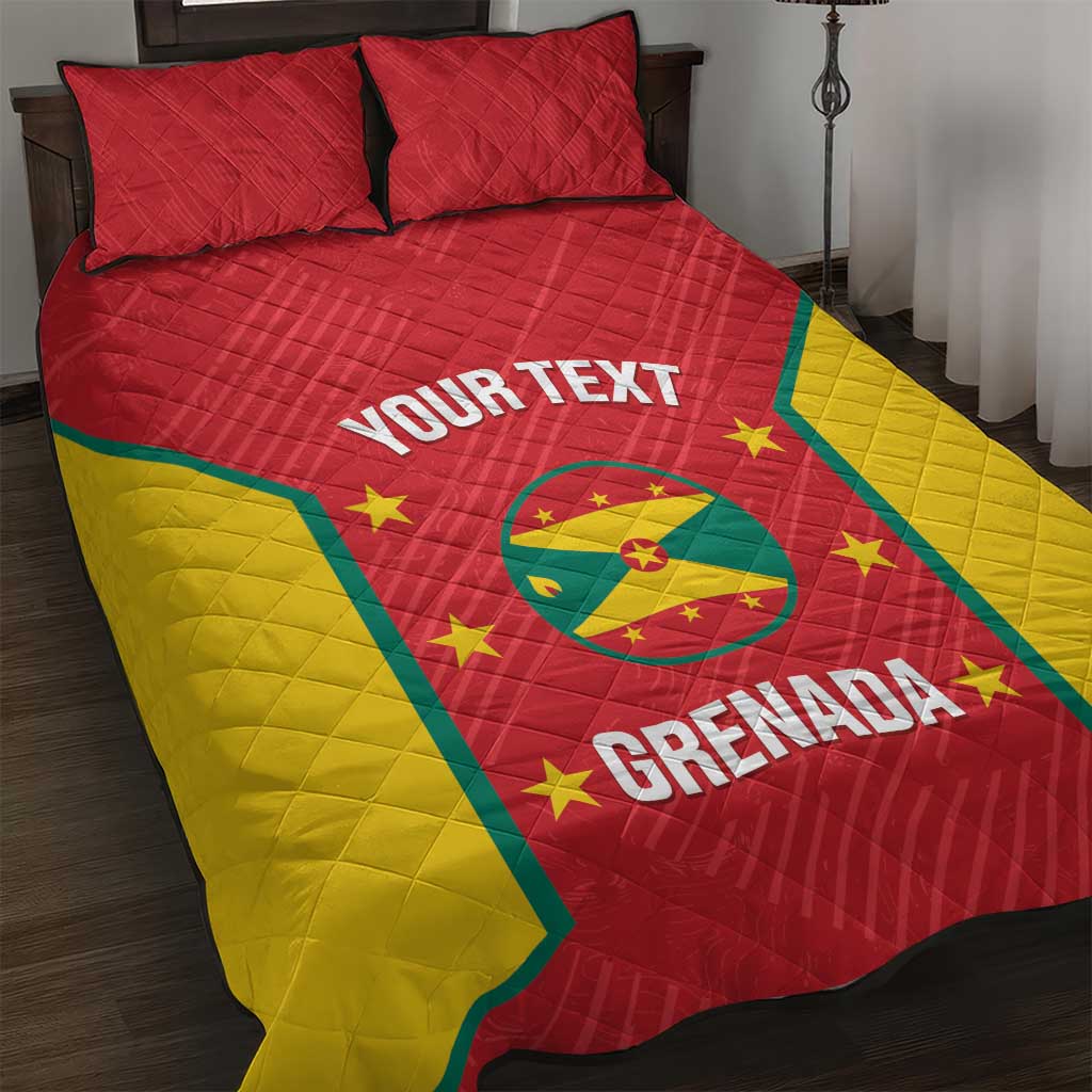 Custom Grenada Cricket Quilt Bed Set 2025 Sporty Style - Wonder Print Shop