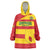 Custom Grenada Football Wearable Blanket Hoodie Go Spice Boys - Wonder Print Shop