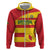 Custom Grenada Football Zip Hoodie Go Spice Boys - Wonder Print Shop