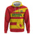 Custom Grenada Football Zip Hoodie Go Spice Boys - Wonder Print Shop