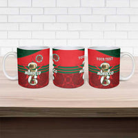 Personalized Morocco Football Ceramic Mug 2026 Come On Atlas Lions - Wonder Print Shop