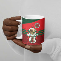 Personalized Morocco Football Ceramic Mug 2026 Come On Atlas Lions - Wonder Print Shop